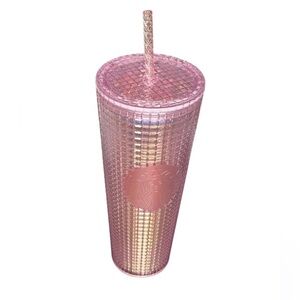 Starbucks Holiday 2020 Pink Studded Disco Ball Tumbler - NWT